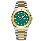 Poedagar 696 watch Gold Green variant