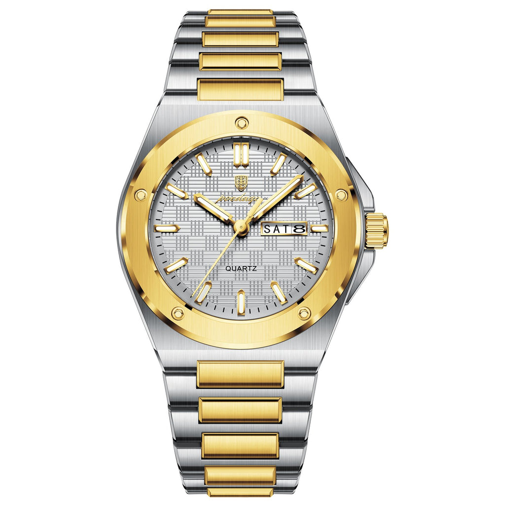 Poedagar 696 watch Gold White variant