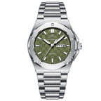 Poedagar 696 watch Silver MintGreen variant