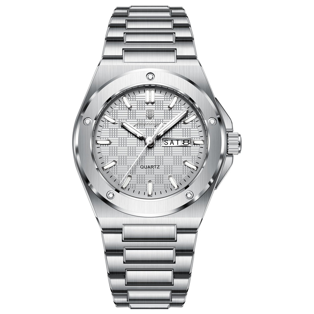 Poedagar 696 watch Silver White variant