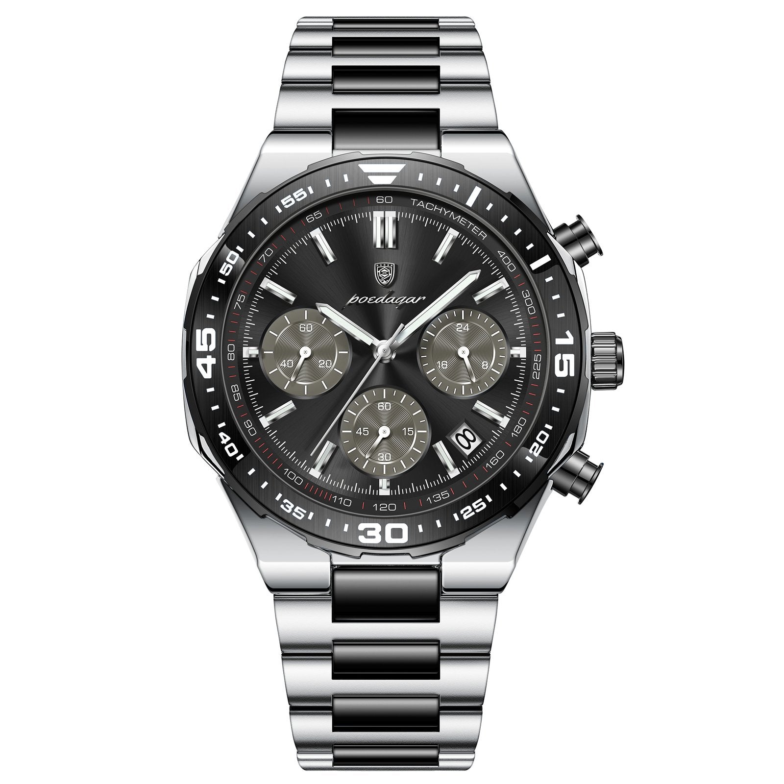 Poedagar 697 watch Black Black variant