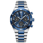 Poedagar 697 watch Silver Blue Black variant