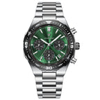 Poedagar 697 watch Silver Green variant