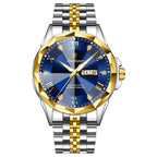 Poedagar 698 watch Gold Blue variant