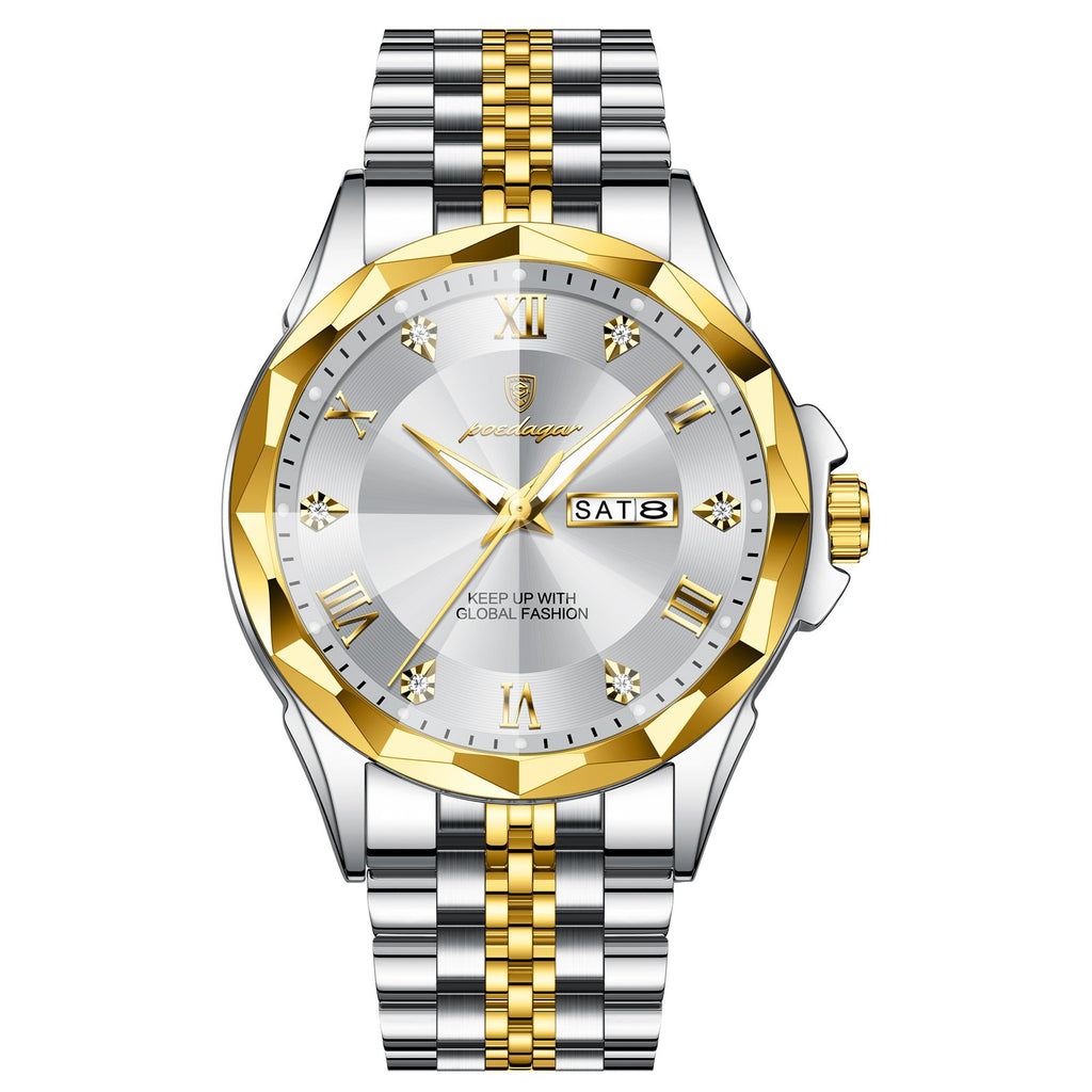 Poedagar 698 watch Gold Grey variant