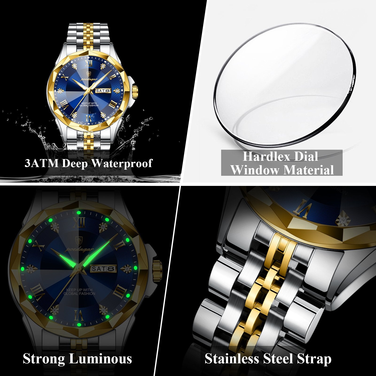 Poedagar 698 watch