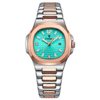 Poedagar 708 watch Rose Gold Mint Blue variant