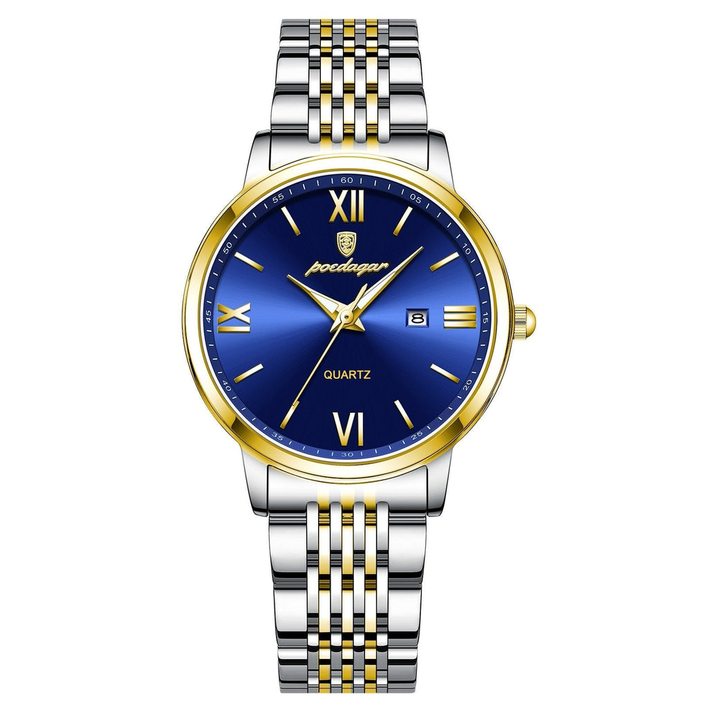 Poedagar 716 watch Gold Blue variant