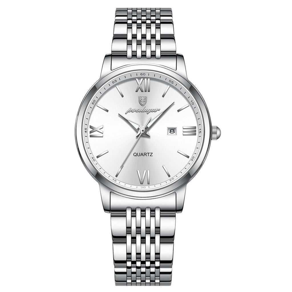 Poedagar 716 watch Silver White variant
