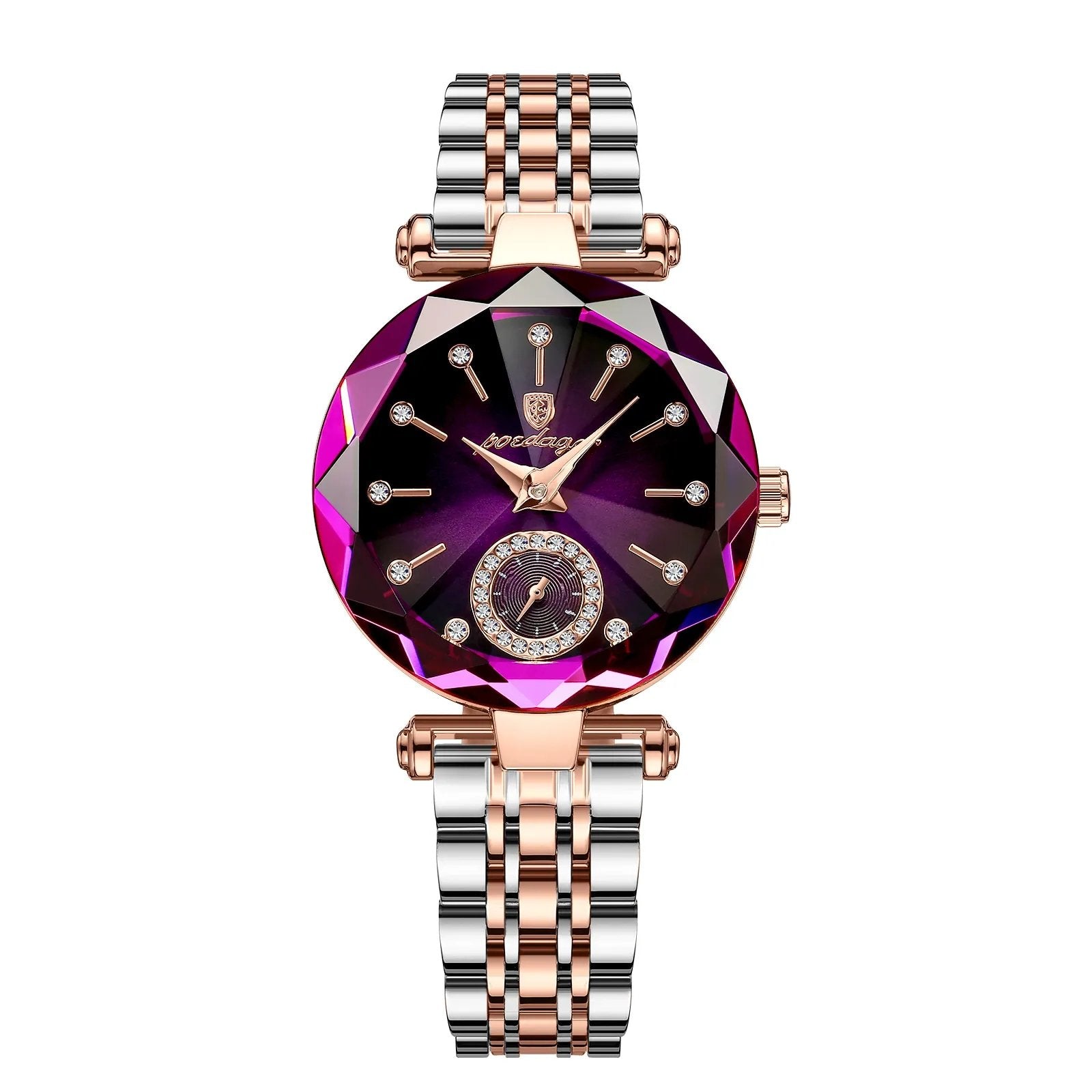 Poedagar 719 watch Gold Purple variant