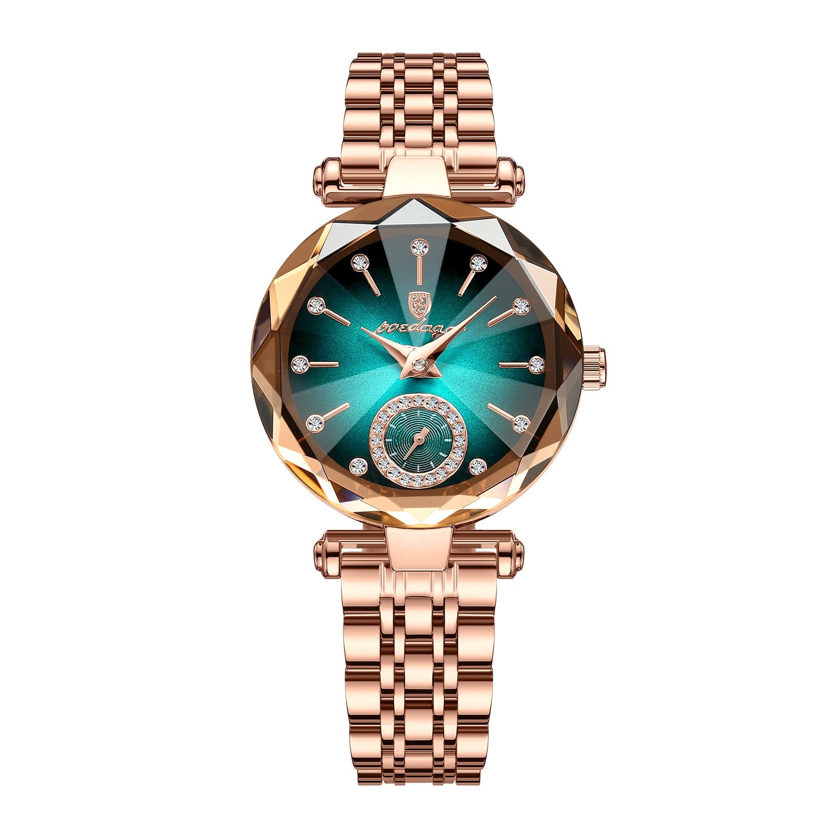Poedagar 719 watch Rose Gold Blue variant