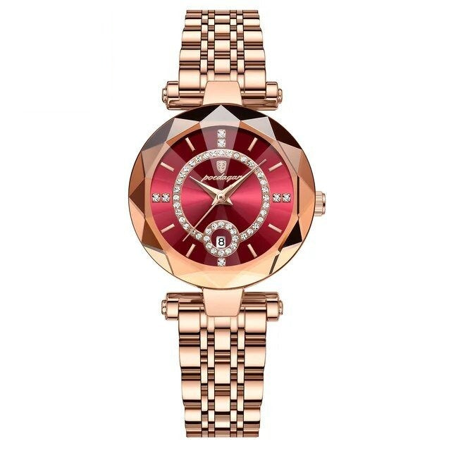 Poedagar 726 watch Rose Gold Red variant
