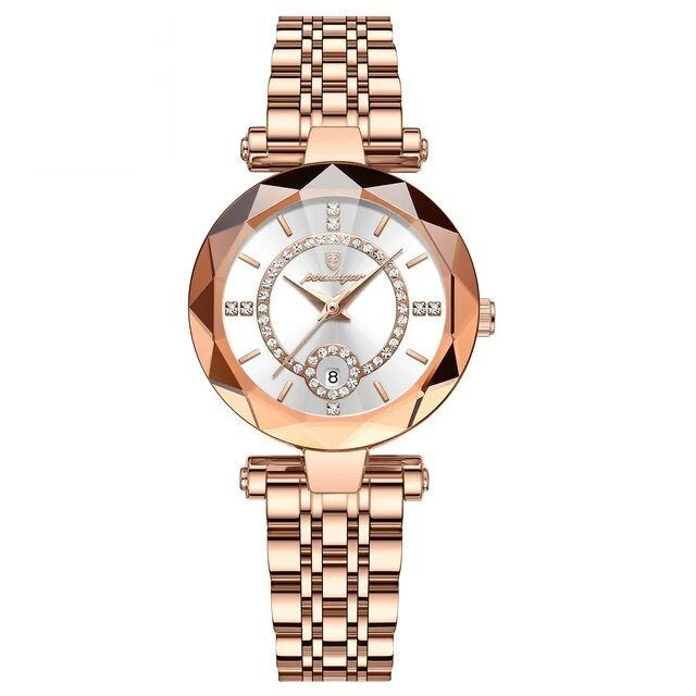 Poedagar 726 watch Rose Gold White variant