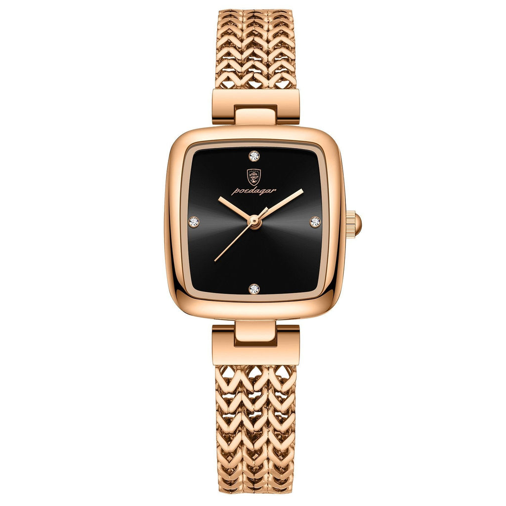 Poedagar 768 watch Rose Gold Black variant