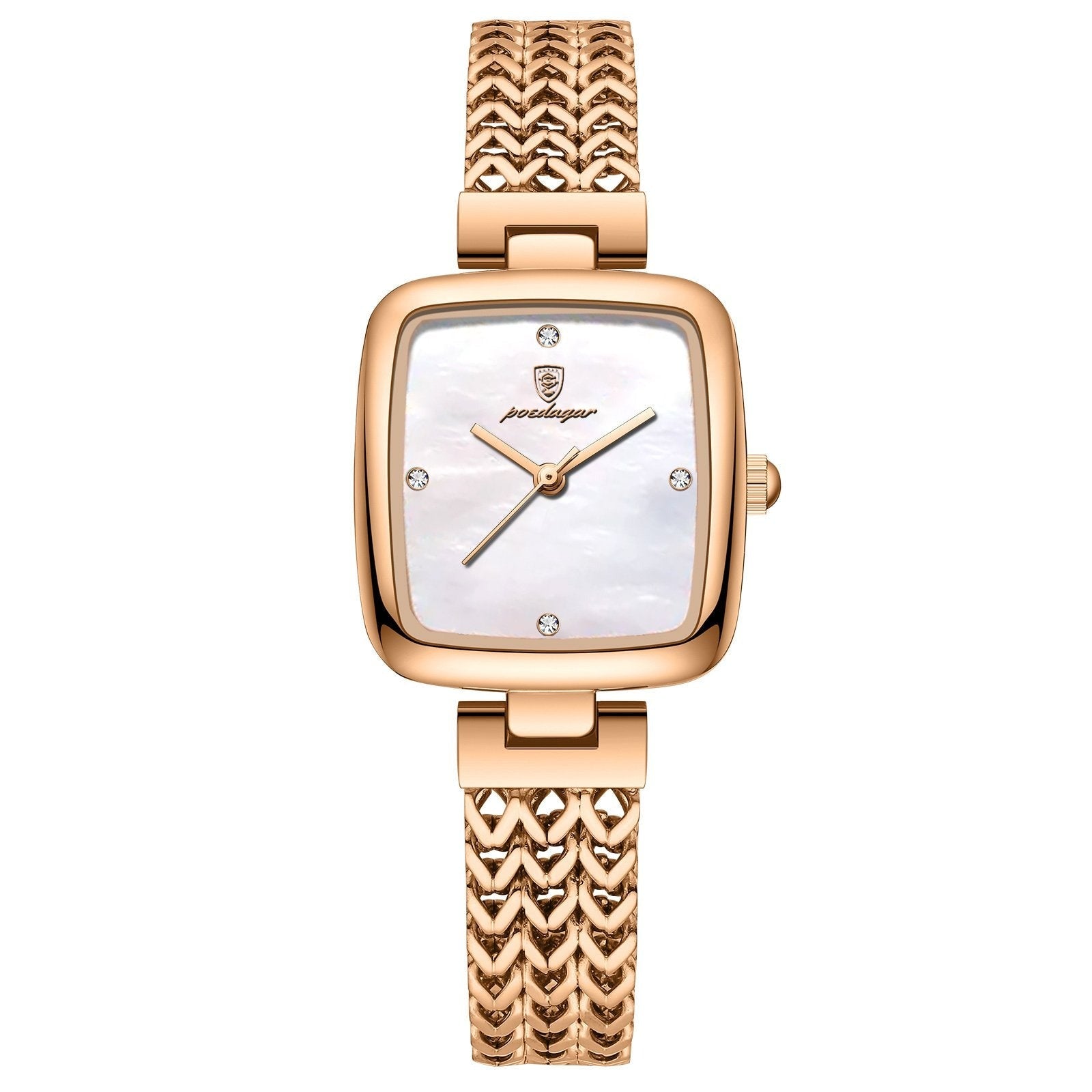 Poedagar 768 watch Rose Gold White variant