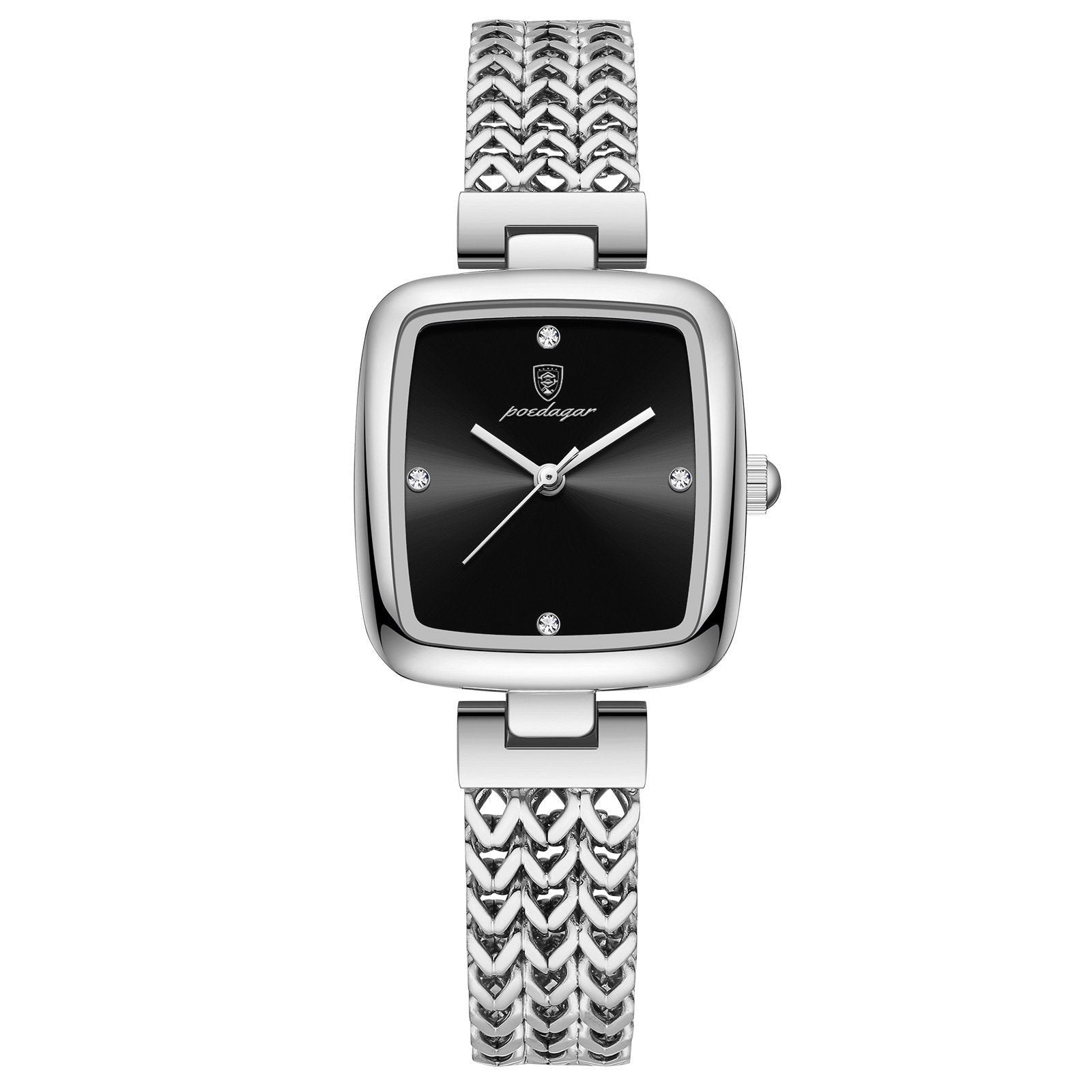 Poedagar 768 watch Silver Black variant