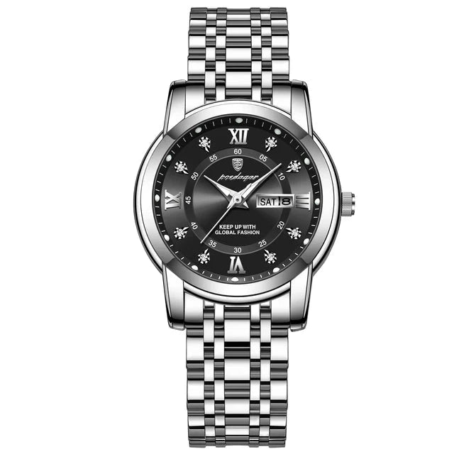 Poedagar 769 watch Silver Black variant
