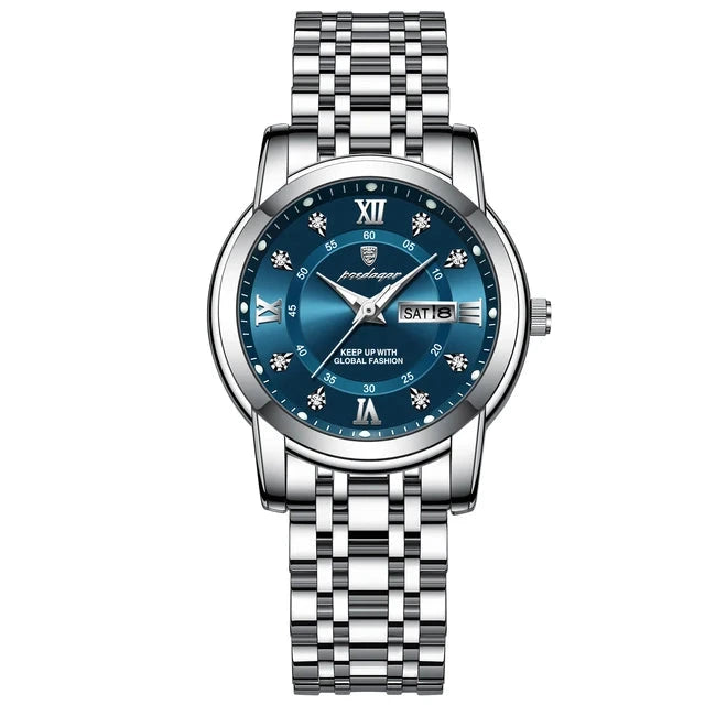 Poedagar 769 watch Silver Blue variant