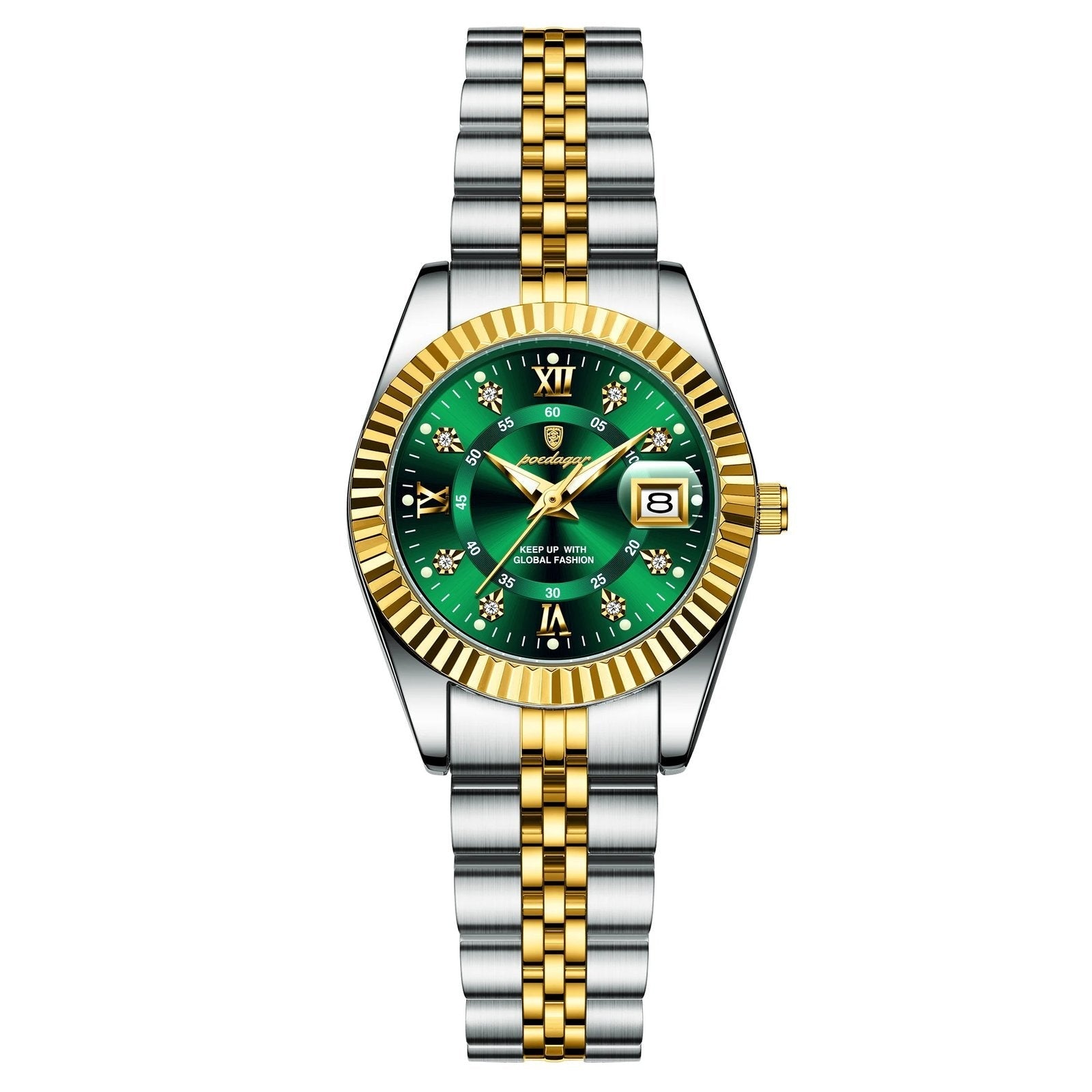 Poedagar 780 watch Gold Green variant
