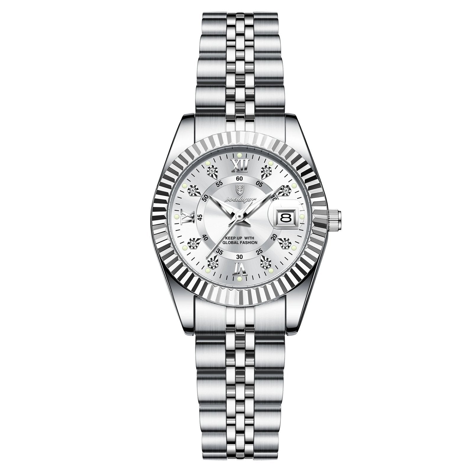 Poedagar 780 watch Silver White variant