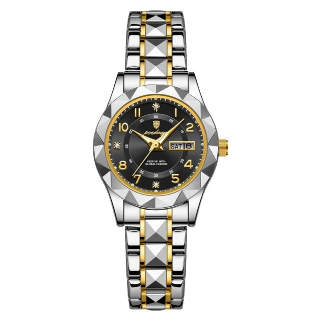 Poedagar 782 watch Gold Black variant