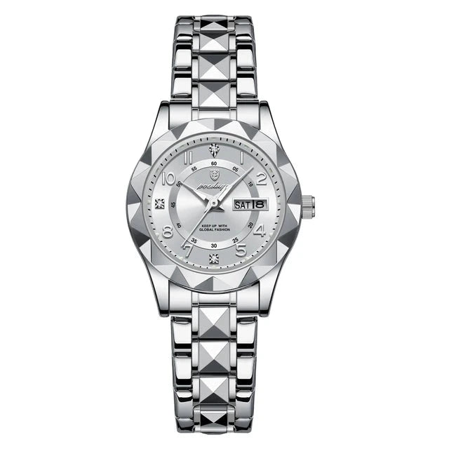 Poedagar 782 watch Silver White variant