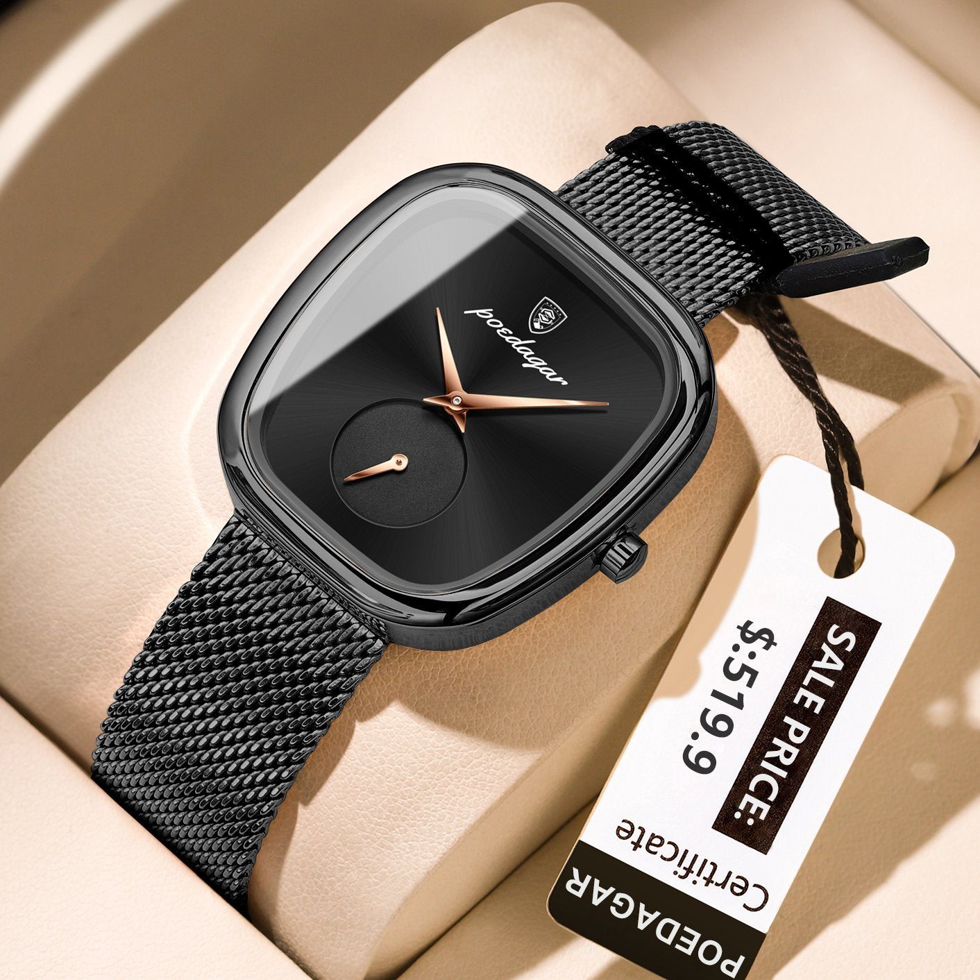 Poedagar 783 watch Black M variant