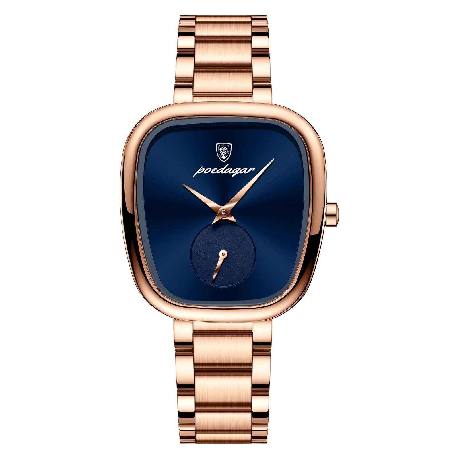 Poedagar 783 watch Rose Gold Blue variant