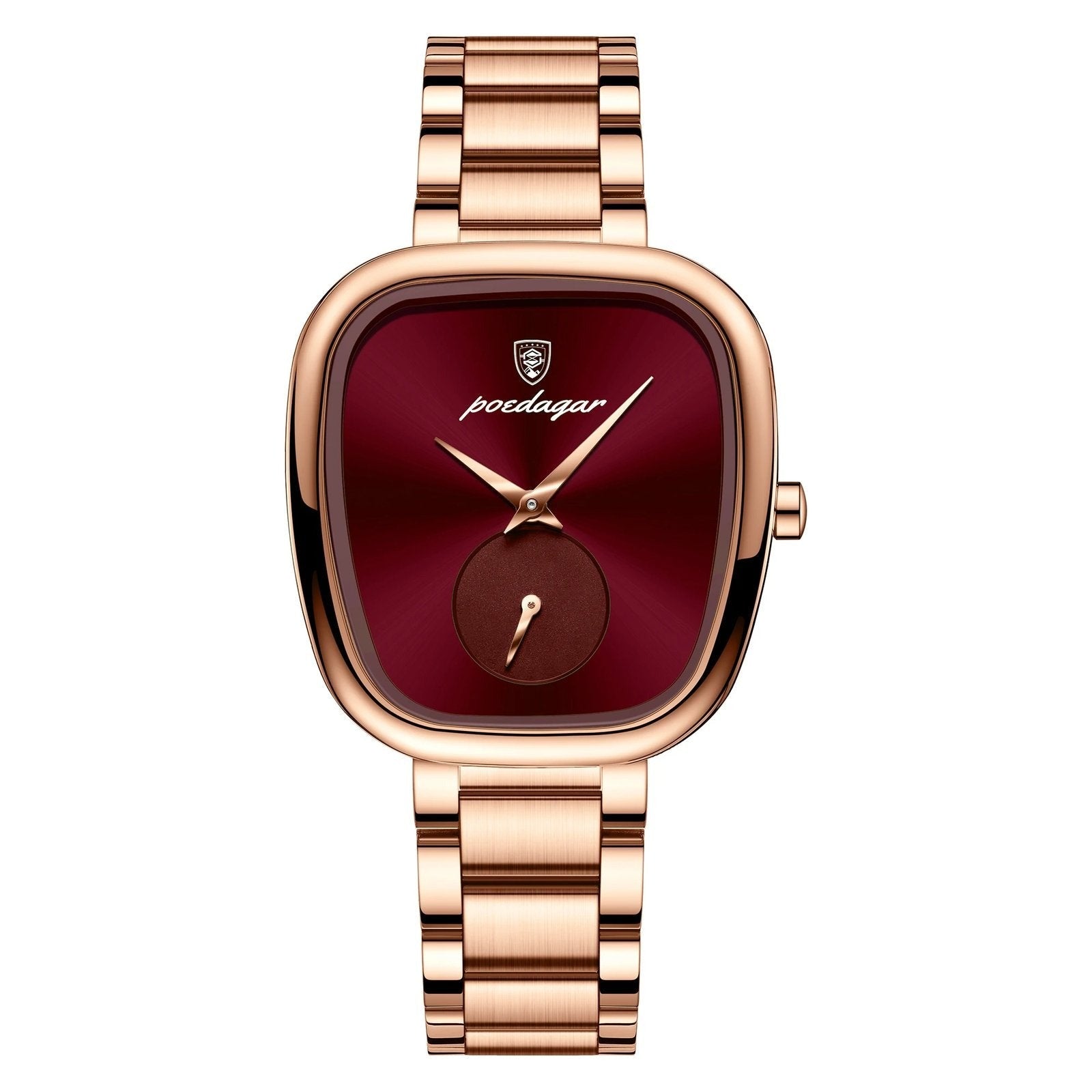 Poedagar 783 watch Rose Gold Red variant