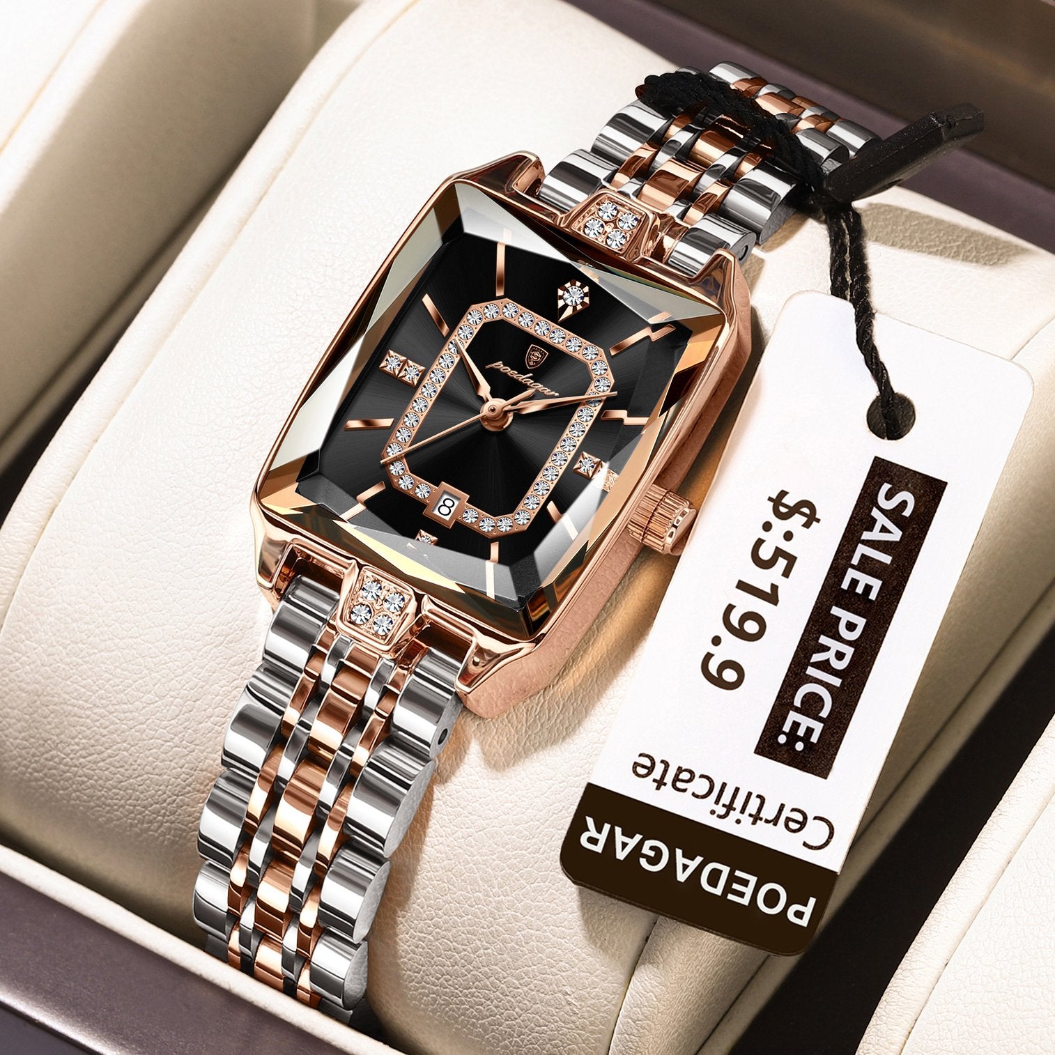 Poedagar 785 watch Gold Black S variant