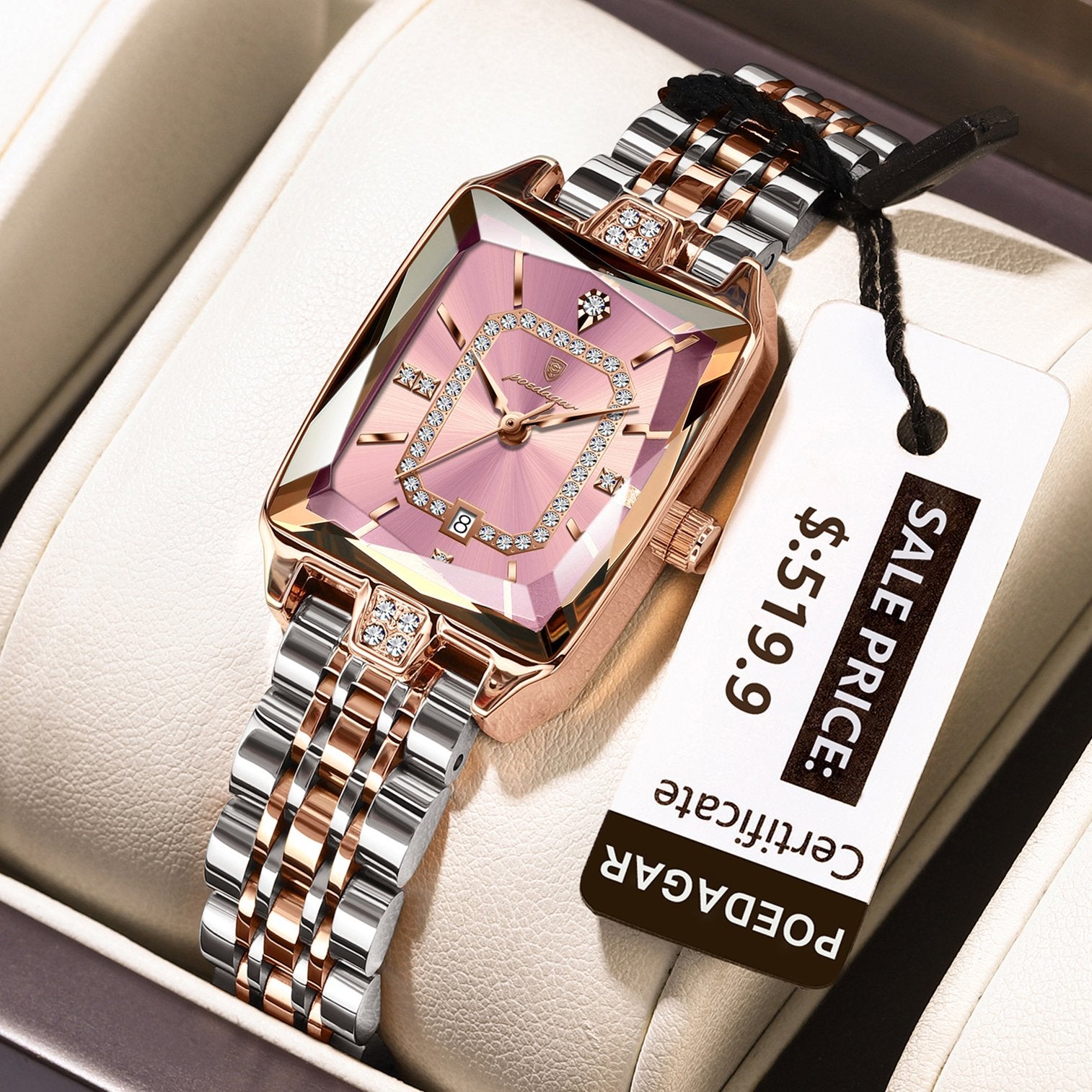 Poedagar 785 watch Gold Pink S variant