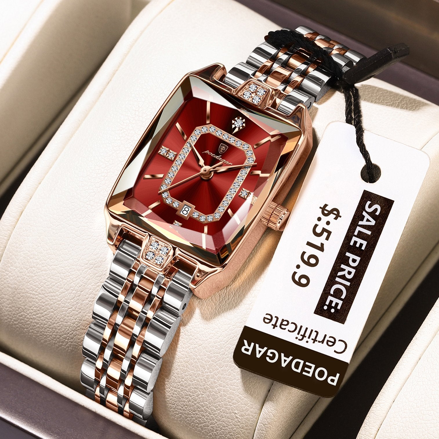 Poedagar 785 watch Gold Red S variant