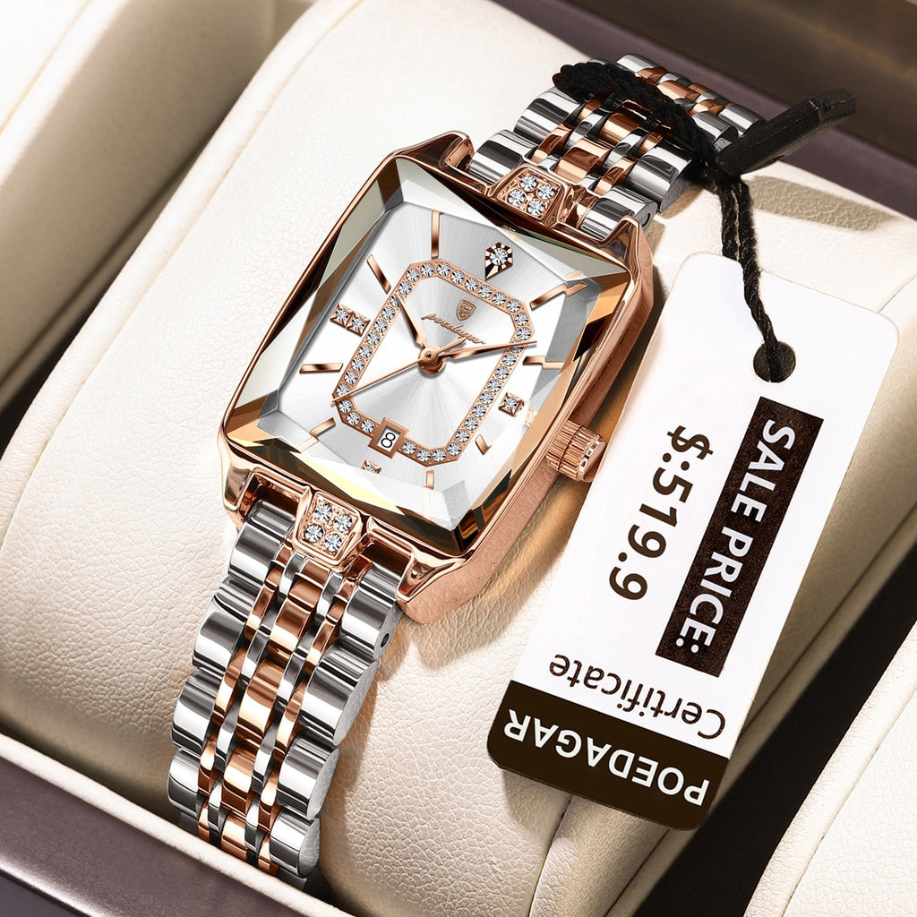 Poedagar 785 watch Gold White S variant