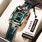 Poedagar 785 watch Rose Gold Green L variant