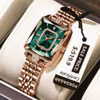 Poedagar 785 watch Rose Gold Green S variant
