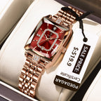 Poedagar 785 watch Rose Gold Red S variant