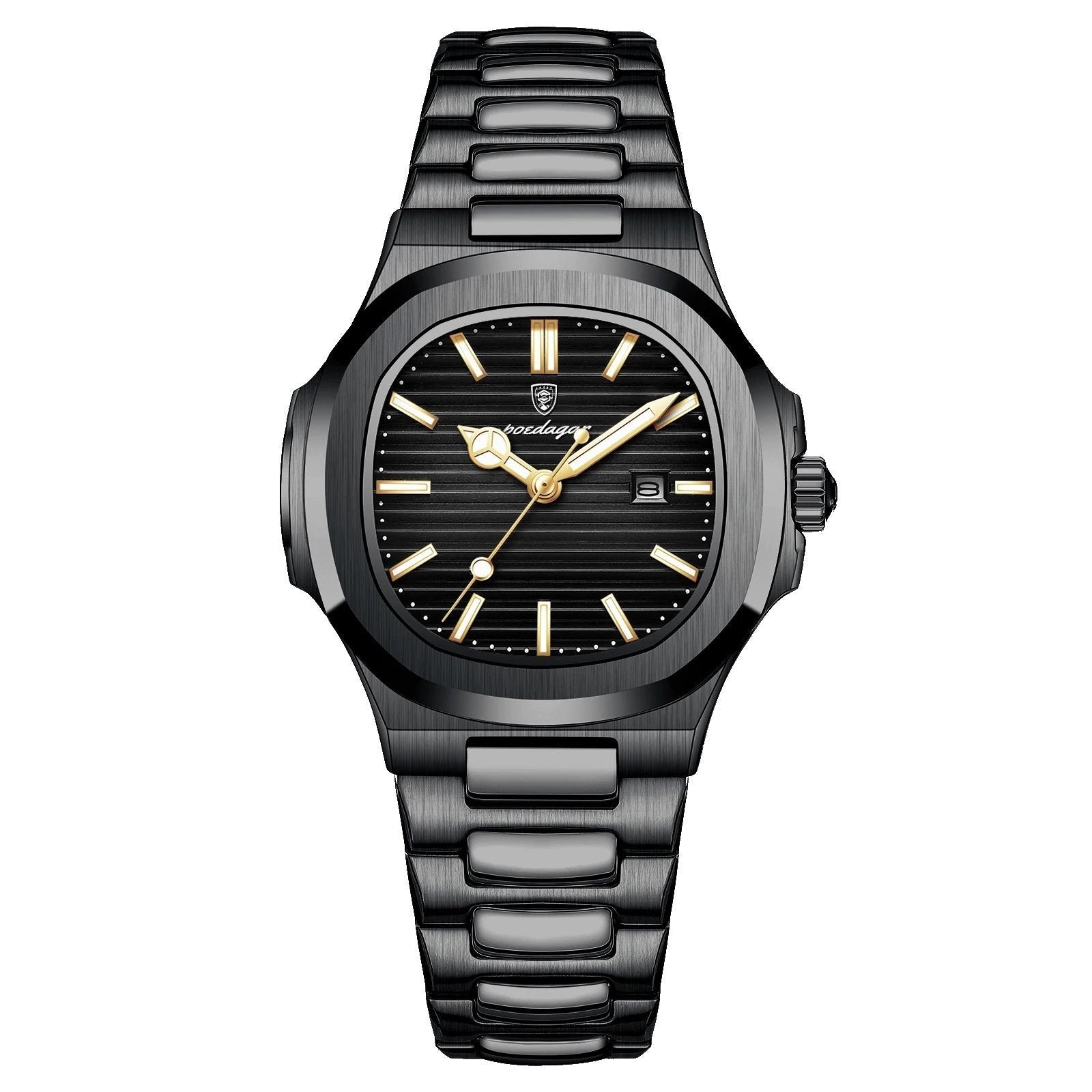 Poedagar 789 watch Black Black variant