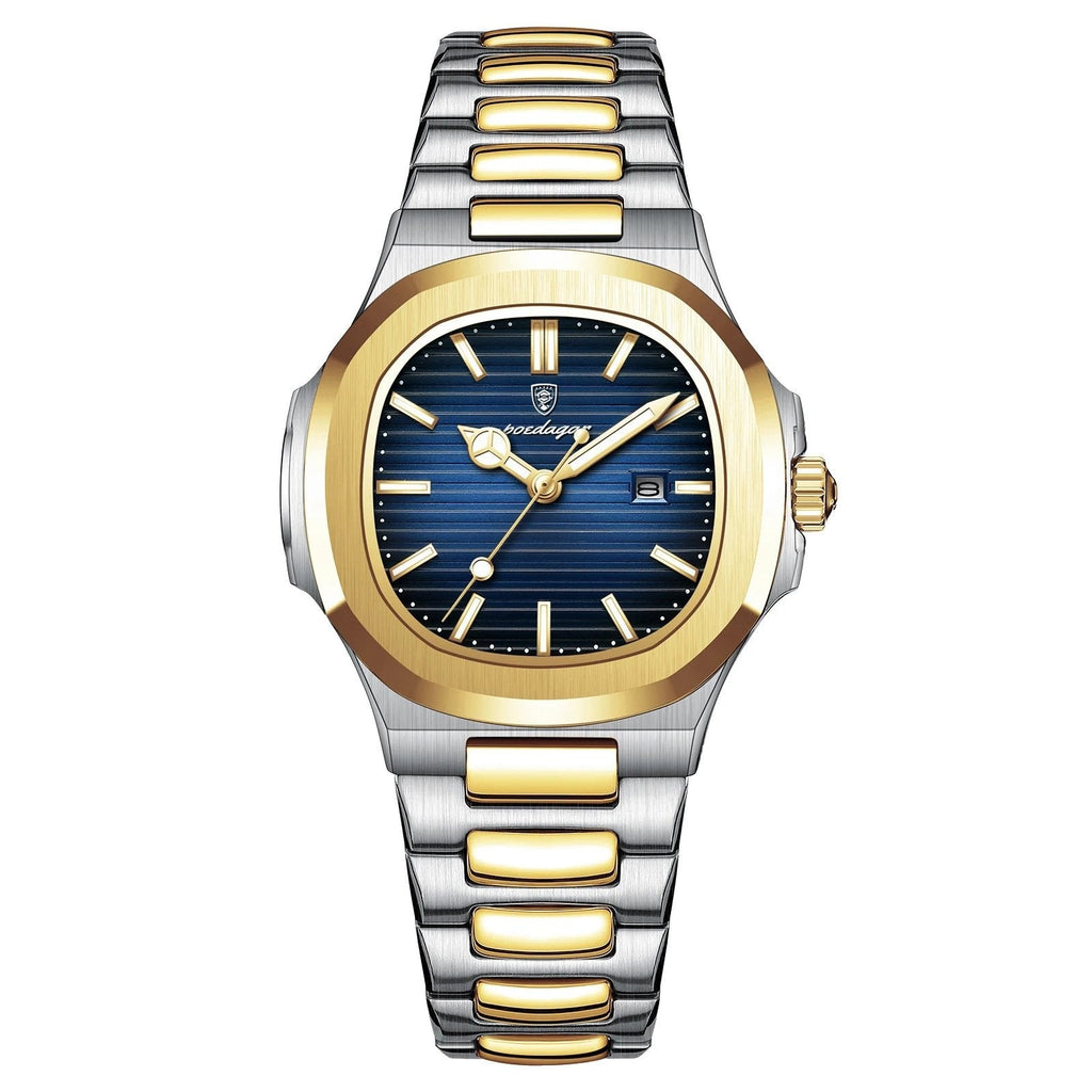 Poedagar 789 watch Gold Blue variant