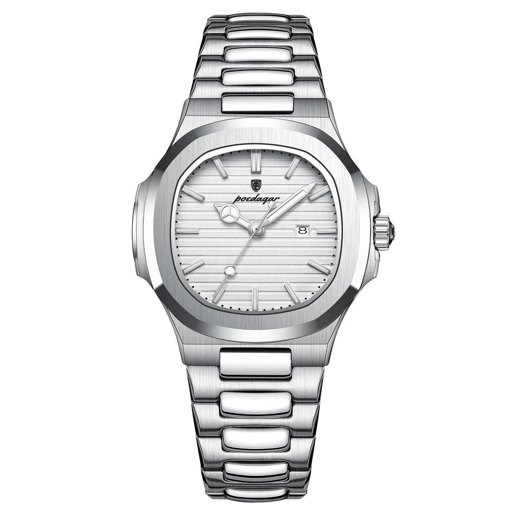 Poedagar 789 watch Silver White variant
