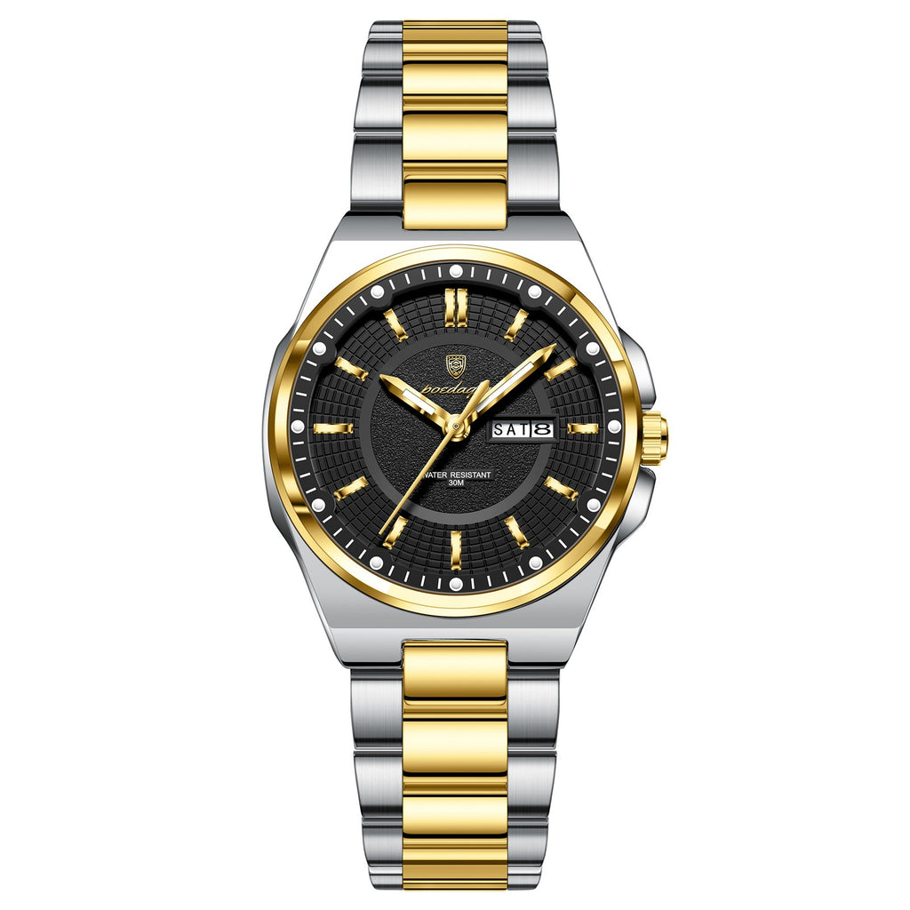 Poedagar 796 watch Gold Black variant