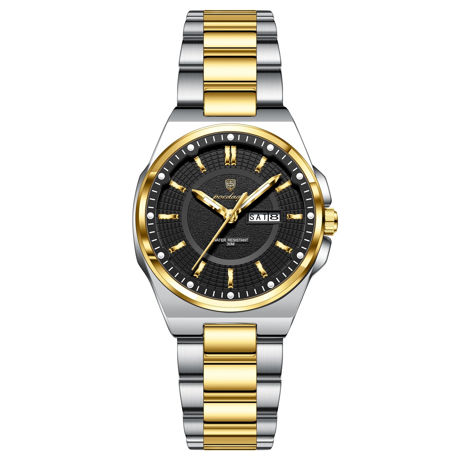 Poedagar 796 watch Gold Black variant
