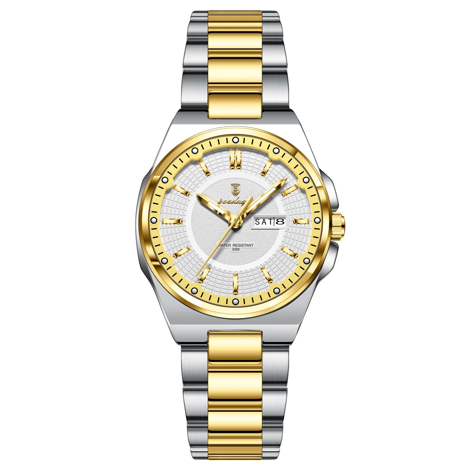 Poedagar 796 watch Gold White variant
