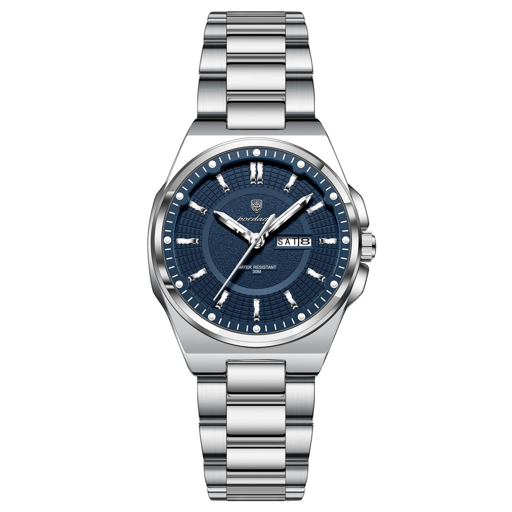 Poedagar 796 watch Silver Blue variant
