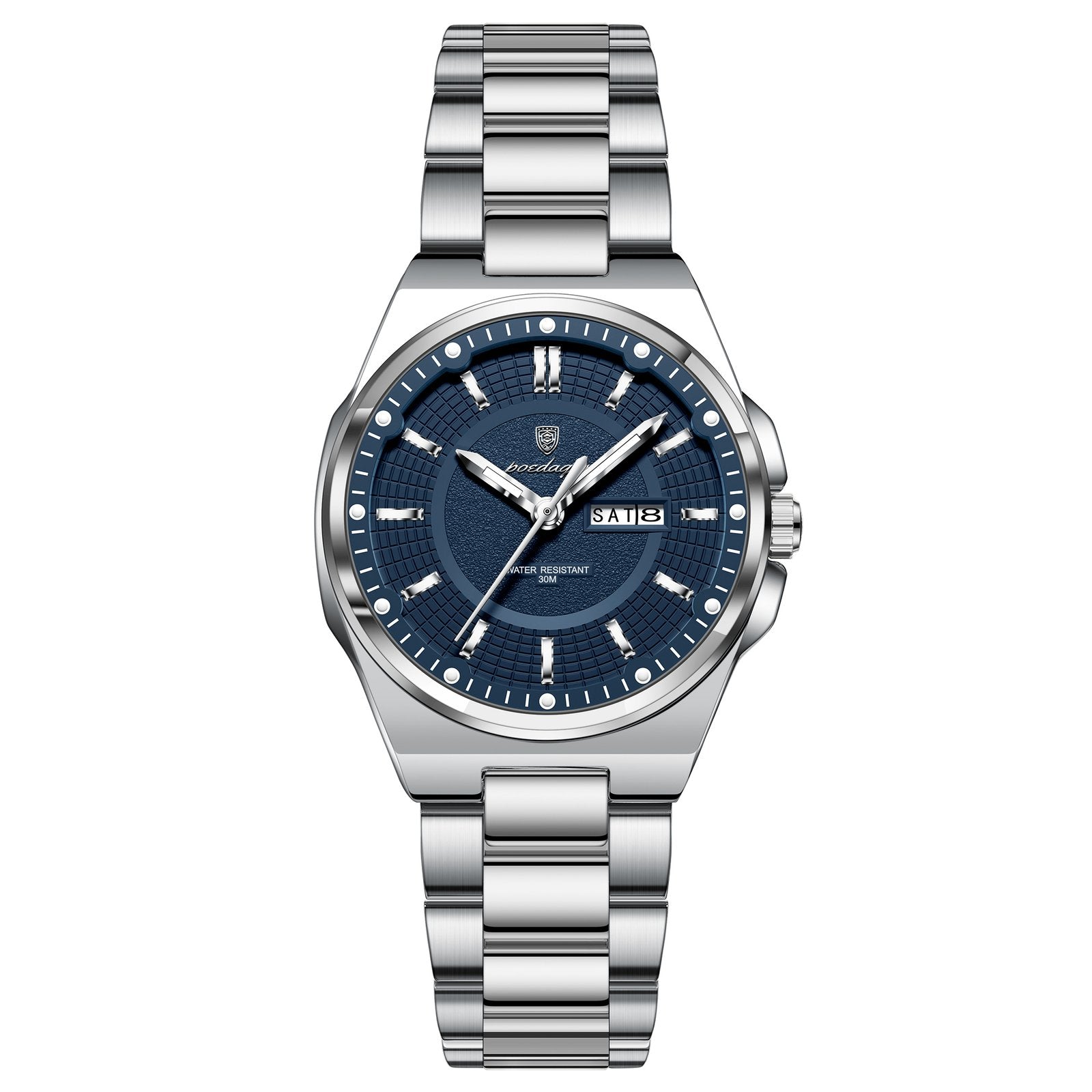 Poedagar 796 watch Silver Blue variant