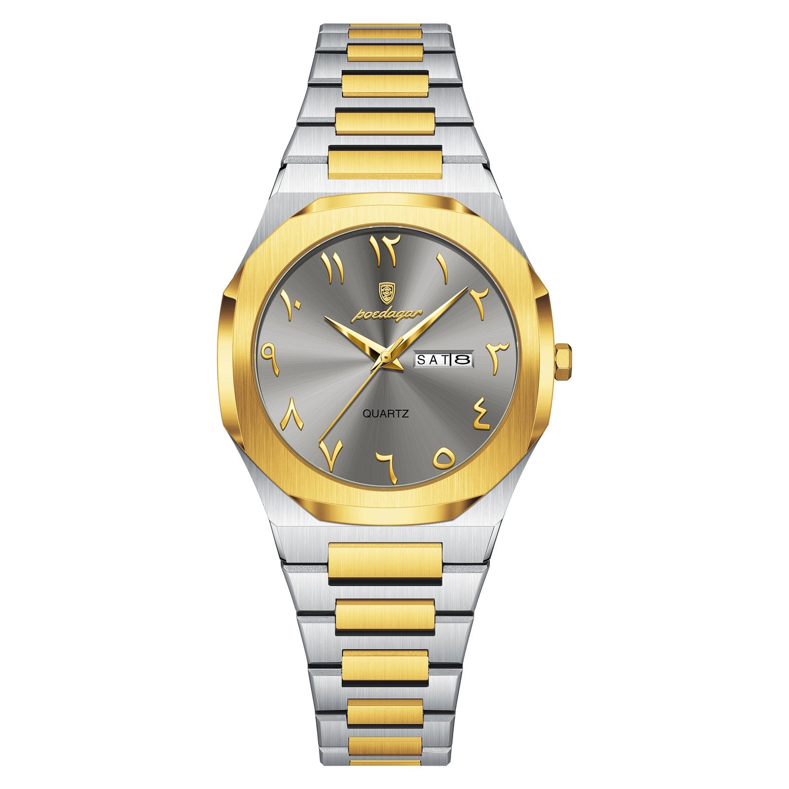 Poedagar 798 watch Gold Grey variant