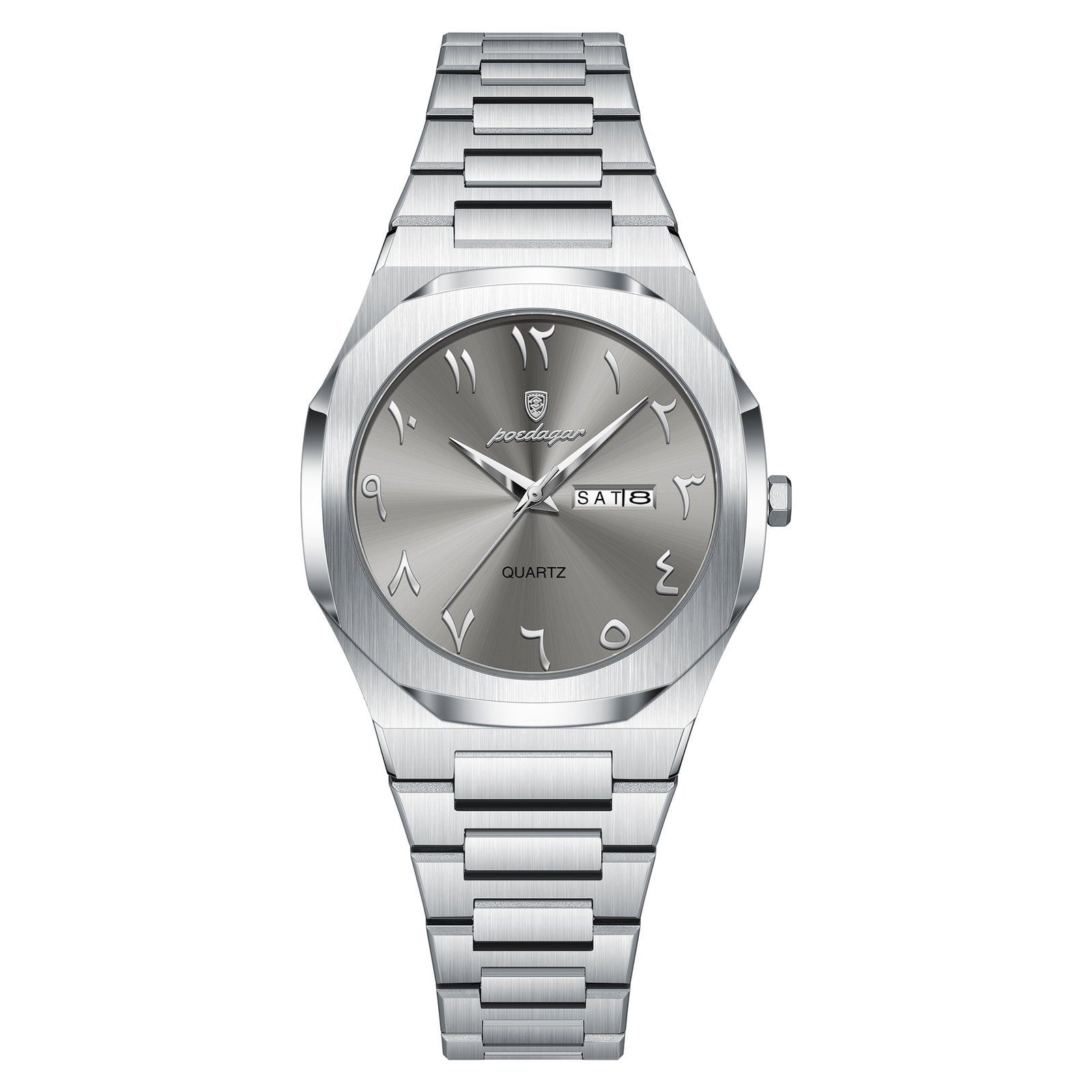 Poedagar 798 watch Silver Grey variant