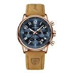 Poedagar 808 watch Rose Gold Blue variant