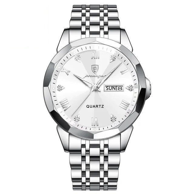 Poedagar 810 watch Silver White variant