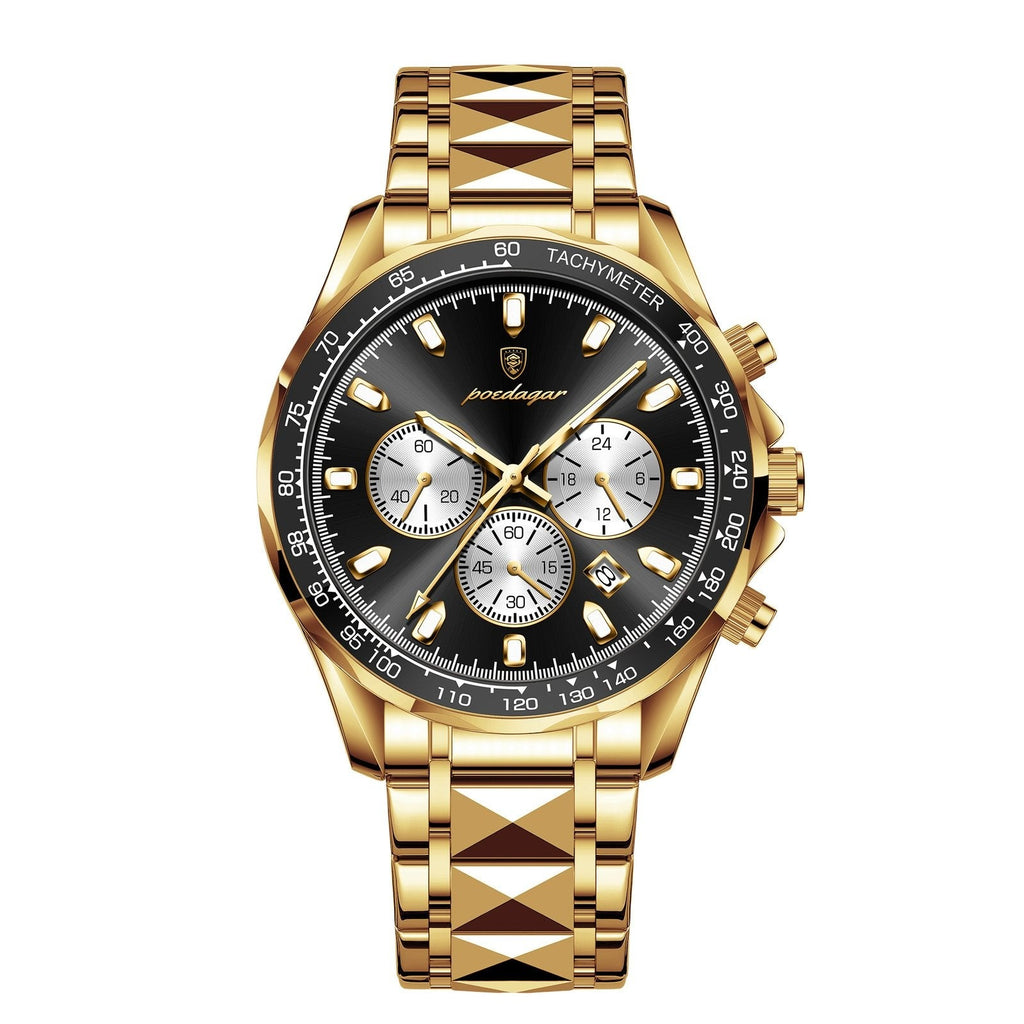 Poedagar 815 watch All Gold Black variant