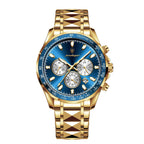 Poedagar 815 watch All Gold Blue variant